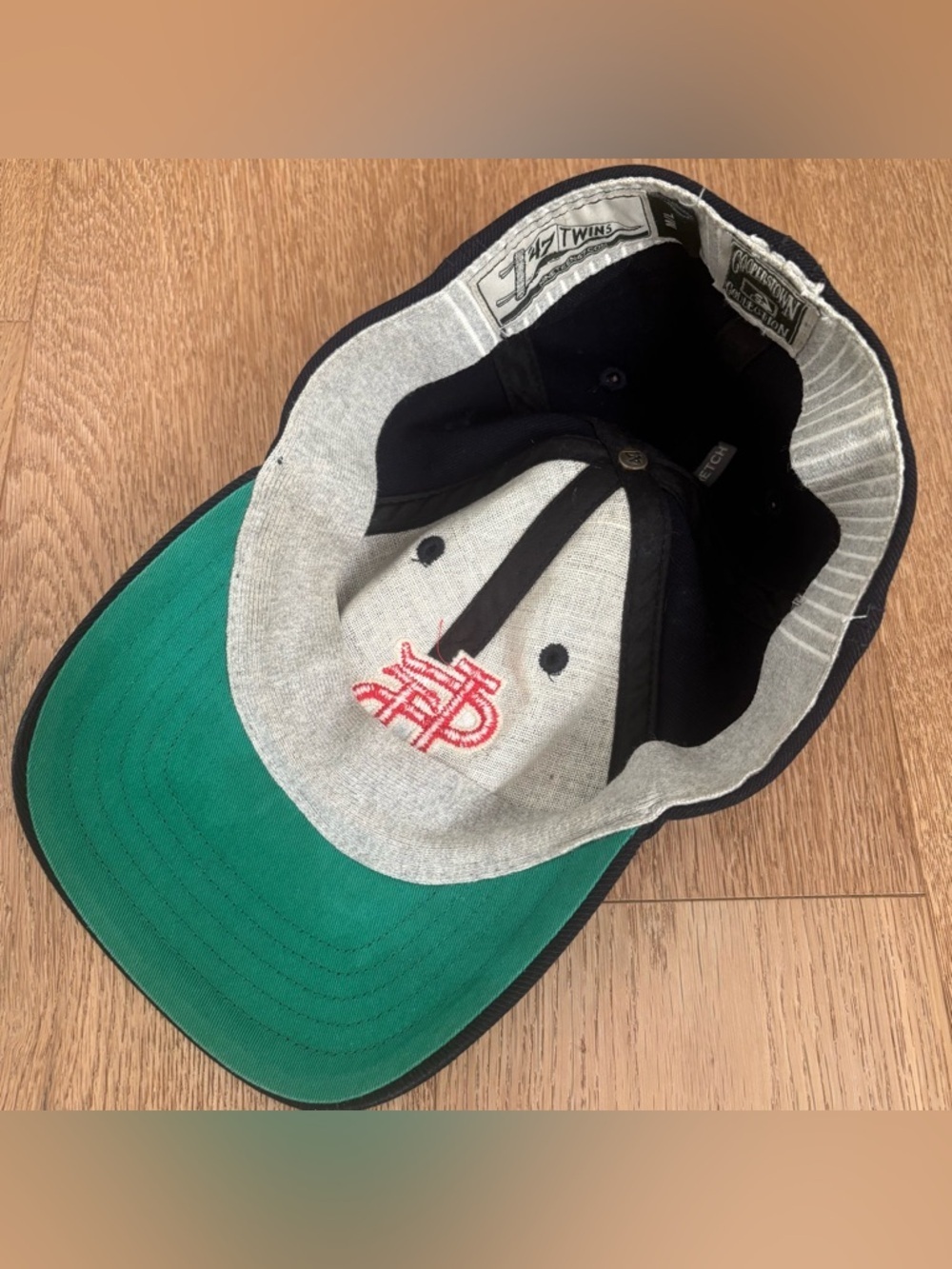 St Louis Cardinals Vintage Logo Hat 47 Blue Cooperstown Collection M/L Dad Hat - Picture 9 of 9
